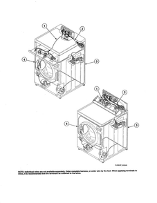 Wire Harnesses/Wires Diagram and Parts List for AFN50FSP111TW01  Speed Queen Washer