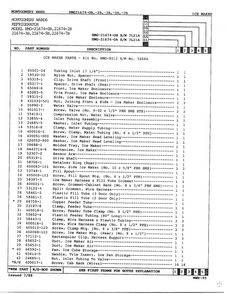 Ice Maker Page 2 Diagram and Parts List for 21674B  Admiral Refrigerator
