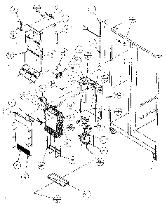 Evaporator And Air Handling Diagram and Parts List for SX120J-P7870122W  Amana Refrigerator