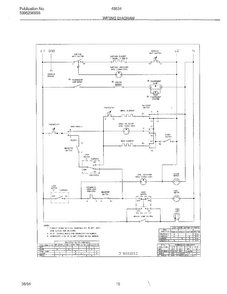 Wiring Diagram Diagram and Parts List for 485340A  Admiral Range