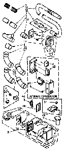 Part Location Diagram of 616602 Maytag Wall switch