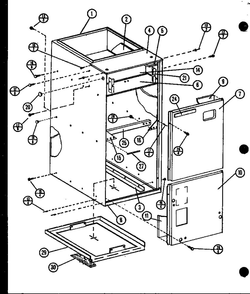 Part Location Diagram of D6860904 Whirlpool Adapter plate
