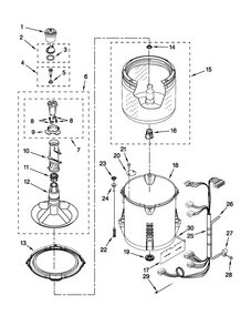Part Location Diagram of WPW10454942 Whirlpool Wiring Harness