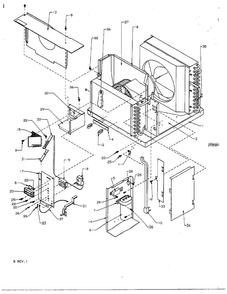 Air Conditioner Page 5 Diagram and Parts List for 5786  Amana Air Conditioner