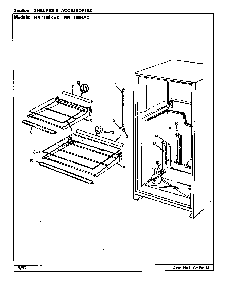 Shelves & Accessories Diagram and Parts List for NNT199KAC CC68A Norge Refrigerator