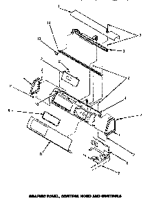 Part Location Diagram of 500557 Whirlpool USE CARE MANUAL NLA