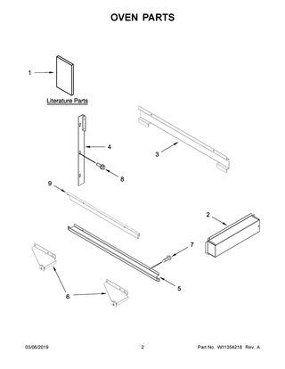 Oven Parts Diagram and Parts List for JMC2430DP02  Maytag Microwave