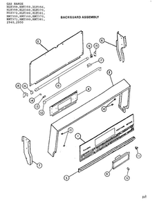 Part Location Diagram of 86927 Whirlpool DISCONTINUED