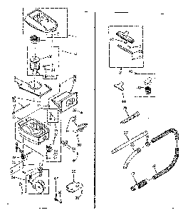 Unit Parts Diagram and Parts List for 11620403  Kenmore Filters & Accessories