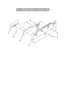 Part Location Diagram of W10218836 Whirlpool Electronic Control Board