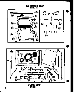 New Automatic Mount Diagram and Parts List for 11-2G P54390-75R Amana Air Conditioner