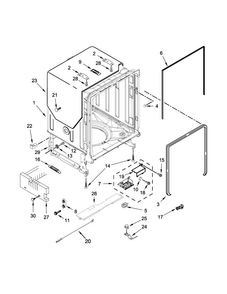 Part Location Diagram of W11238348 Whirlpool CAP