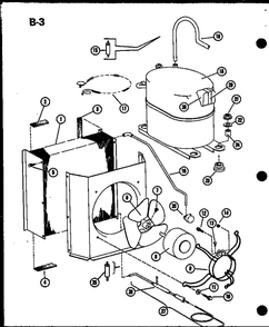 System And Air Parts 1 Diagram and Parts List for EPCG3010-1B P67470-2C Amana Heater
