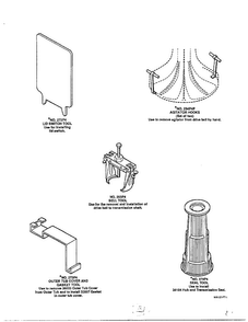 Special Tools Page 2 Diagram and Parts List for 6497-LW-9203  Amana Washer