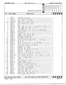 Freezer Compartment Page 2 Diagram and Parts List for 24902A  Admiral Refrigerator