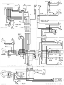 Wiring Information Diagram and Parts List for ASD2622HRS-ASD2622HRS0  Amana Refrigerator