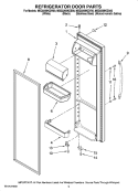 Part Location Diagram of W10136732 Whirlpool GASKET-FIP