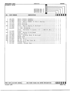 Heater Page 2 Diagram and Parts List for 7834A REV E Norge Dryer