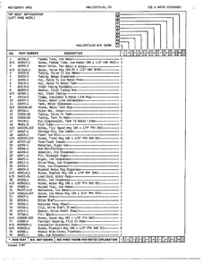 Ice And Water Dispenser Page 2 Diagram and Parts List for 23973A  Admiral Refrigerator