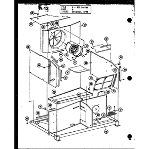 Diagram 10 Diagram and Parts List for SB900-30A P55761-1R Amana Air Conditioner