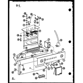 Diagram 24 Diagram and Parts List for 915-5E35S P76120-6R Amana Air Conditioner