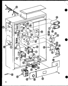 Part Location Diagram of B1265101 Whirlpool Gas Tube or Connector