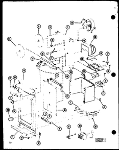 Timer Diagram and Parts List for RR-8B P74365-1M Amana Microwave