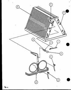 Part Location Diagram of D6934401 Whirlpool Evaporator r