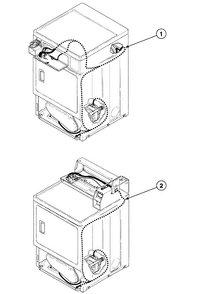 Harnesses Diagram and Parts List for SDE707QF1500  Speed Queen Dryer