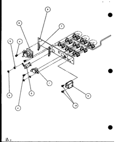 Diagram 8 Diagram and Parts List for AHK20A P1135305C Amana Air Conditioner