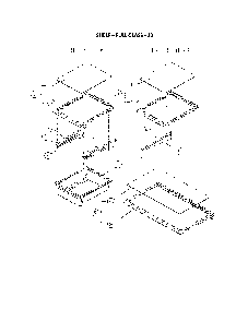 Shelf - Full Glass Diagram and Parts List for 11160615911  Kenmore Refrigerator