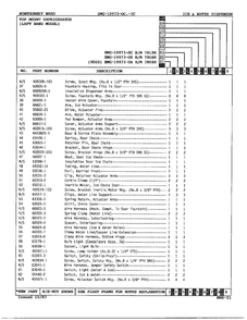 Ice And Water Dispenser Page 3 Diagram and Parts List for 19973C  Admiral Refrigerator