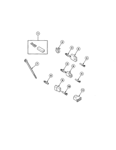 Terminal Block/terminals Diagram and Parts List for AGS20AWF  Speed Queen Dryer