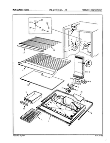 Part Location Diagram of 68129-23 Maytag DISCONTINUED