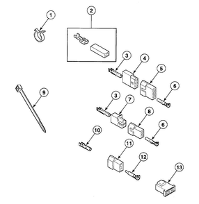 Terminals Diagram and Parts List for SSE307LF1500  Speed Queen Dryer