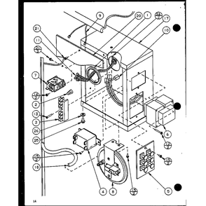 Diagram 8 Diagram and Parts List for GCI140A35 P9811208F Amana Furnace