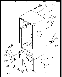 Accessory Kit Parts Diagram and Parts List for 85161W-P1117111WW  Amana Refrigerator