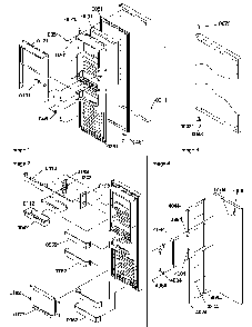 Refrigerator Door Diagram and Parts List for SR20TW-P1190102WW  Amana Refrigerator