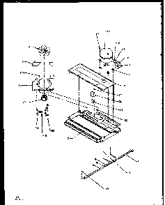 Unit Diagram and Parts List for TS18RBW-P1158407WW  Amana Refrigerator