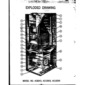 Part Location Diagram of FC8183 Whirlpool DISCONTINUED