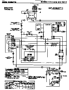 Wiring Schematic Diagram and Parts List for UFS-7EVPA  Amana Microwave