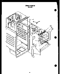 Part Location Diagram of 56743 Whirlpool DISCONTINUED