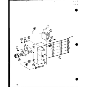 Diagram 1 Diagram and Parts List for D68506-1 P68506-1 Amana Air Conditioner
