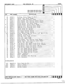 Doors Page 3 Diagram and Parts List for 19294A  Admiral Refrigerator