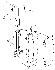 Bag Housing And Handle Diagram and Parts List for 1163035290C  Kenmore Canister Vacuum