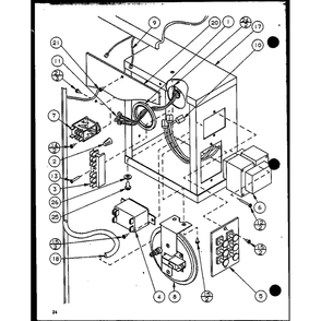 Diagram 4 Diagram and Parts List for GCI140A35 P9811208F Amana Furnace