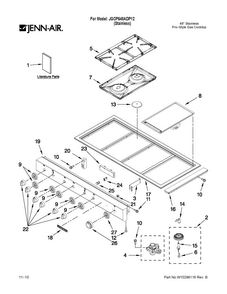 Part Location Diagram of 3424F032-09 Whirlpool BOWL-DRIP