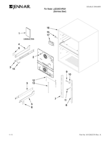 Part Location Diagram of W10304193 Whirlpool CLIP