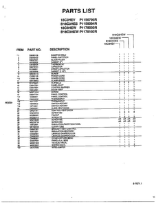 Air Conditioner Page 6 Diagram and Parts List for 5786  Amana Air Conditioner