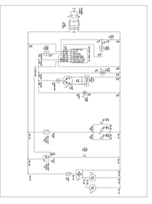 Wiring Information Diagram and Parts List for SK525-2W-PSK525200W0  Maytag Refrigerator